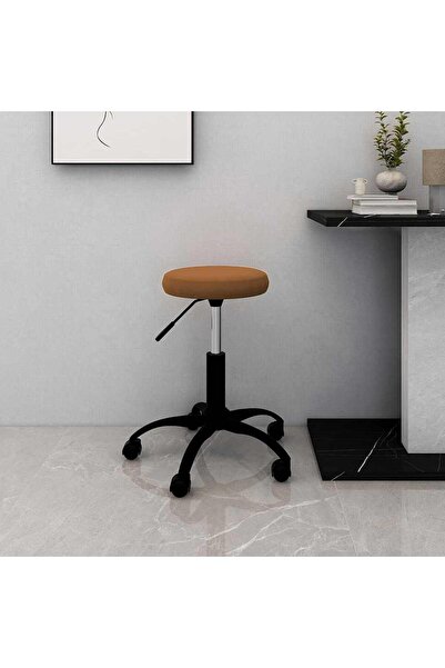 Concept Περιστρεφόμενη καρέκλα γραφείου, καφέ, Βελούδο