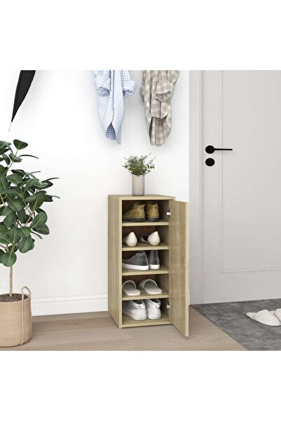 Concept Ράφι παπουτσιών, δρυς sonoma, 32x35x70 cm, μοριοσανίδα