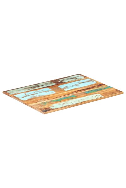 Concept Ορθογώνια επιφάνεια τραπεζιού 60x80 cm από συμπαγές ανακυκλωμένο ξύλο...