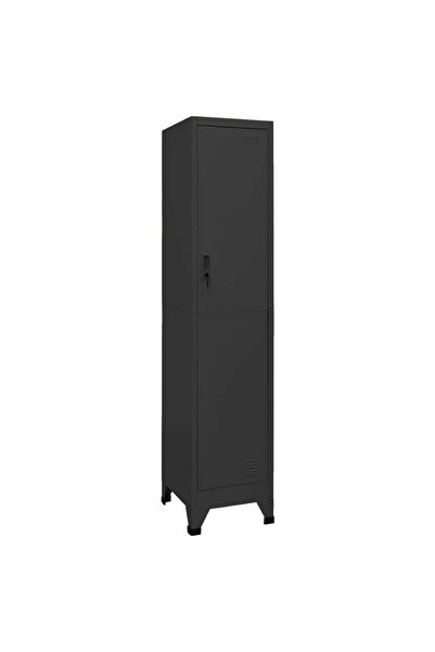 Concept Ντουλάπι αρχειοθέτησης, ανθρακί, 38x45x180 cm, ατσάλι