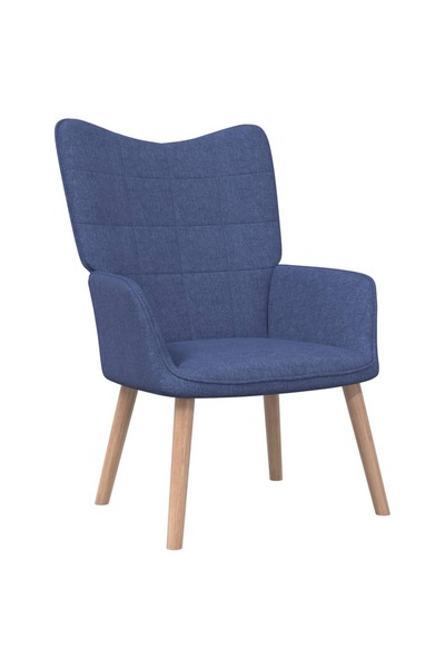 Concept Πολυθρόνα χαλάρωσης, μπλε, ύφασμα