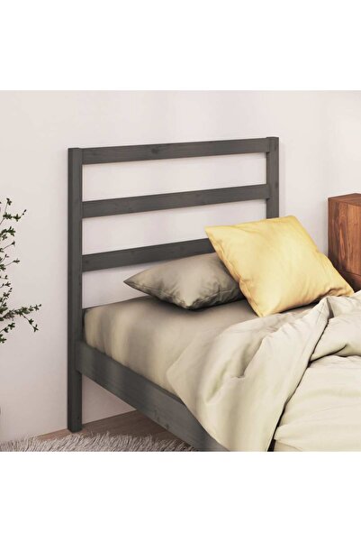 Concept Κομοδίνο, γκρι, 81x4x100 cm, μασίφ ξύλο πεύκου