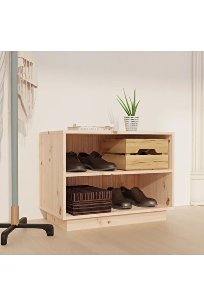 Concept Shoe cabinet, 60x34x45 cm, solid pine wood