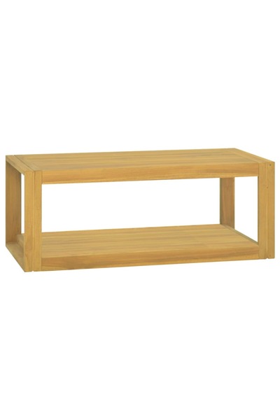 Concept Επιτοίχιο ντουλάπι μπάνιου, 90x45x35 cm, από μασίφ ξύλο τικ