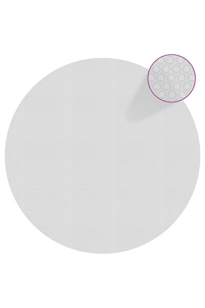 Concept Folie solară plutitoare de piscină, gri, 455 cm, PE