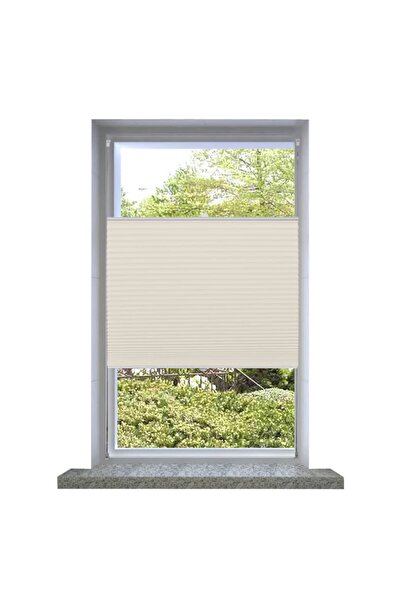 Concept Jaluzea plisată, 110 x 100 cm, Crem