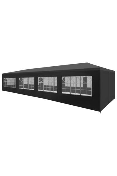 Concept Cort de petrecere, antracit, 3 x 12 m