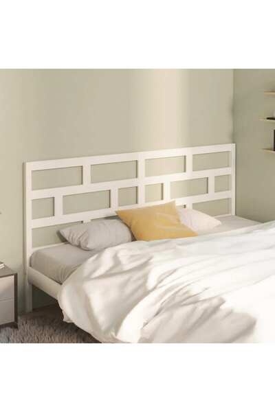 Concept Tăblie de pat, alb, 186x4x100 cm, lemn masiv de pin