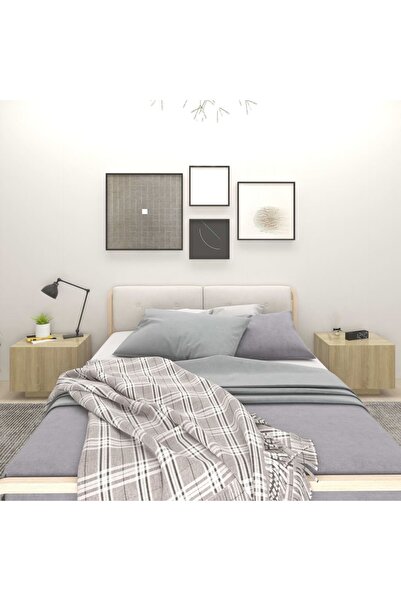 Concept Noptieră, stejar Sonoma, 100x35x40 cm, PAL