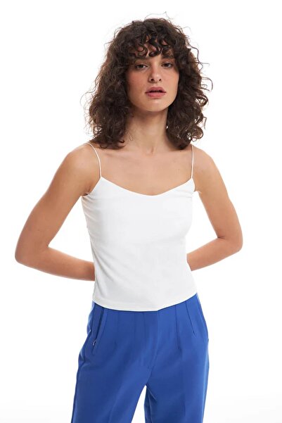 Quzu Women's Blouse 22298 Ecru