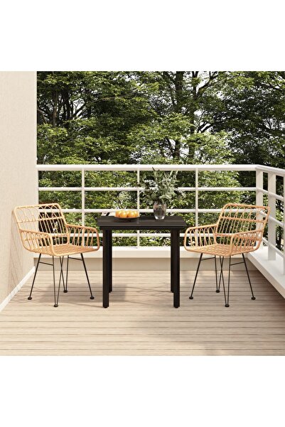 Concept Σετ επίπλων κήπου, 3 τεμάχια, πολυρατάν