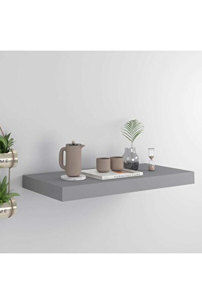 Concept Κρεμαστό ράφι τοίχου, γκρι, 50x23x3,8 εκ., MDF