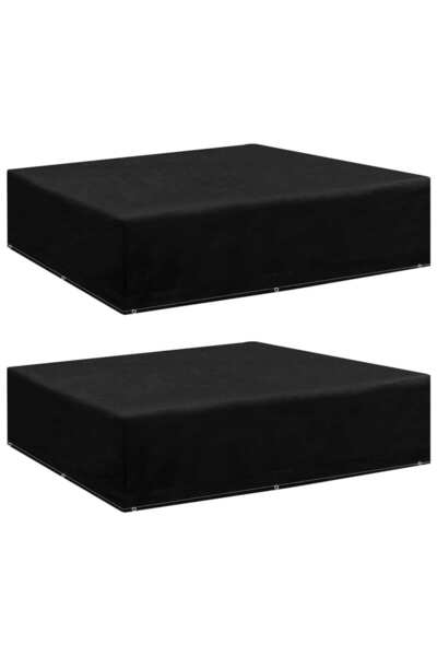 Concept Καλύμματα επίπλων κήπου, 2 τεμ., 8 κρίκοι, 200x200x70 εκ.