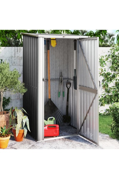 Concept Șopron de grădină, antracit, 118,5x97x209,5 cm, oțel zincat