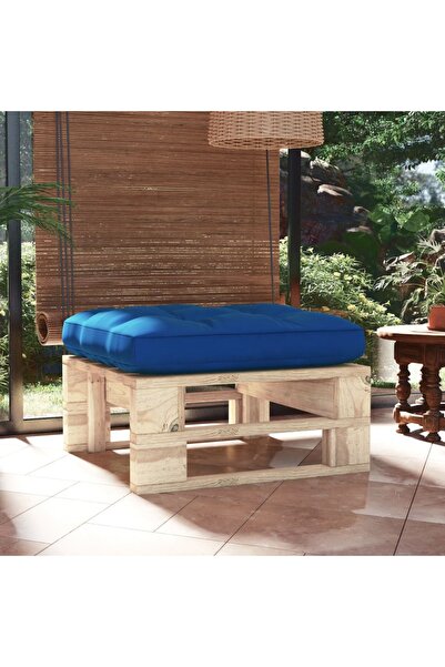 Concept Taburet din paleți de grădină, lemn de pin tratat