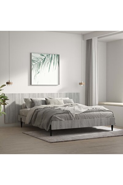 Concept Κεφαλάρι κρεβατιού τοίχου, γκρι Sonoma, 240x1,5x80 cm, σύνθετο ξύλο