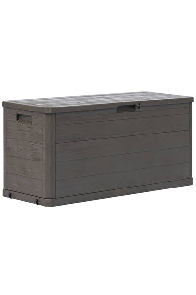 Concept Ladă de depozitare pentru grădină, maro, 280 L