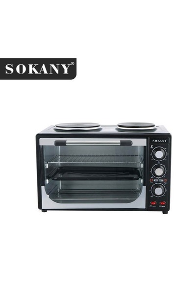 SOKANY Multifunctional Household Electric Toaster Oven 35L 3200W SK-535 Black