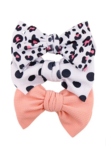 Bambimici - Mira Assorted Big Ribbon Bow Headband for Babies - Assorted Print