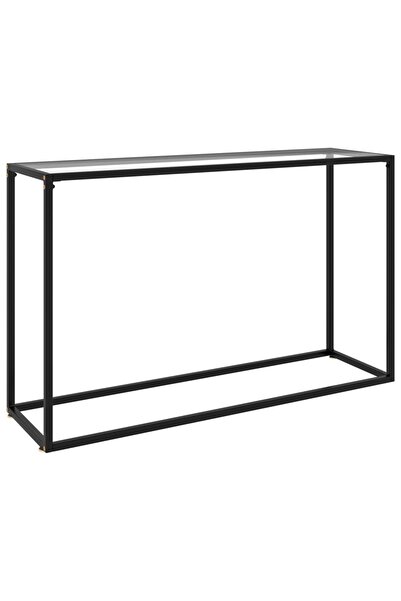 Concept Masă consolă, transparent, 120x35x75 cm, sticlă securizată