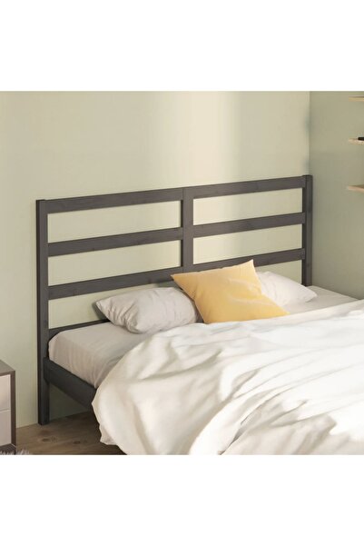 Concept Κομοδίνο, γκρι, 146x4x100 cm, μασίφ ξύλο πεύκου