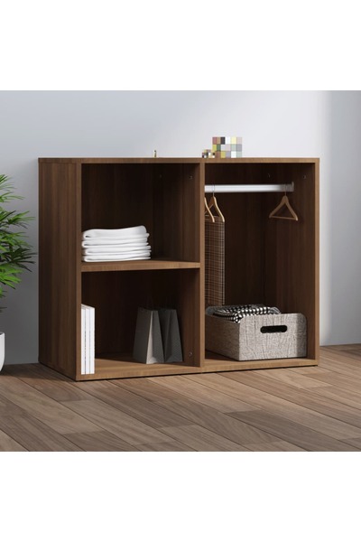 Concept Dulap de dressing, stejar maro, 80x40x65 cm, lemn compozit