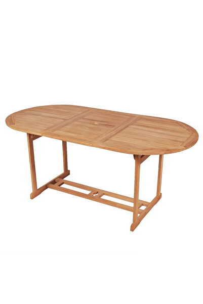 Concept Τραπέζι κήπου, 180 x 90 x 75 εκ., μασίφ ξύλο τικ