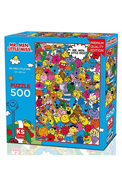 Ks Games 500 Pieces Mr. Men Little Miss Puzzle - 14451