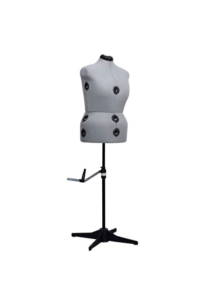 Concept Adjustable dress form for women, gray, size L 44-50