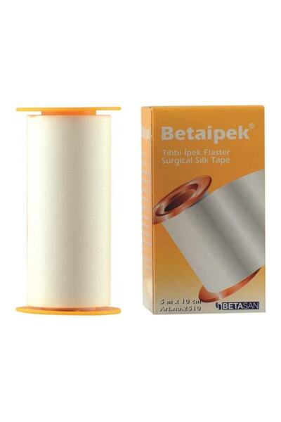 Genel Markalar Betaipek Flaster Tıbbi İpek Sabitleme Bandı 5 m x 10 cm 1 Kutu