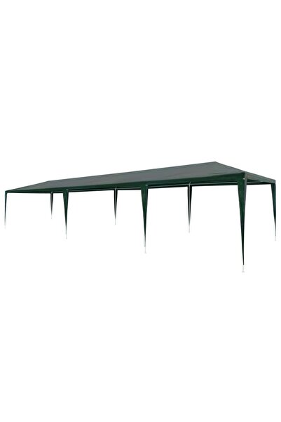 Concept Cort de petrecere, verde, 3 x 9 m, PE