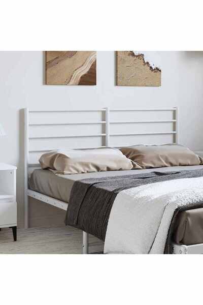 Concept Μεταλλικό κεφαλάρι, λευκό, 135 εκ.