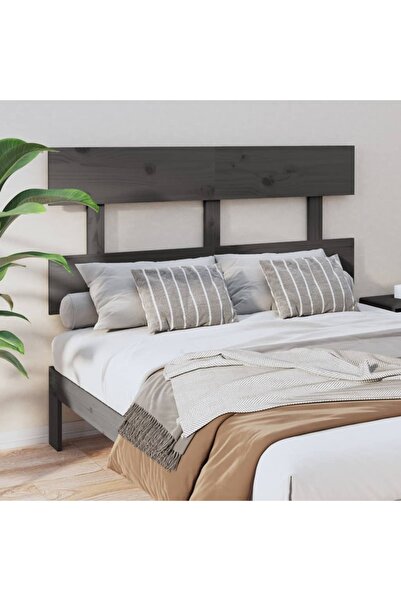 Concept Κομοδίνο, γκρι, 124x3x81 cm, μασίφ ξύλο πεύκου