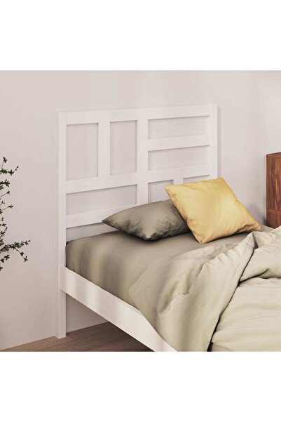 Concept Κομοδίνο, λευκό, 81x4x104 cm, μασίφ ξύλο πεύκου