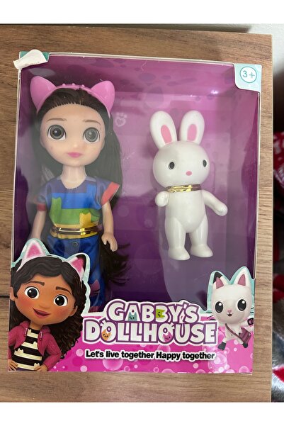 OEM Πασχαλινό δώρο - Φιγούρα κούκλας και λαγουδάκι 15 εκ. - Τυχαίο (χρώμα φορ...