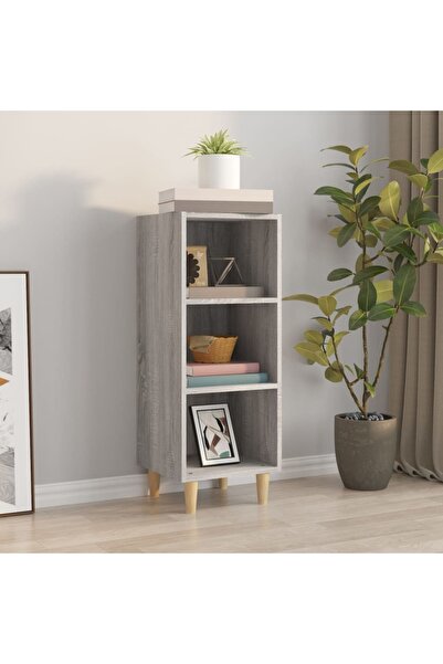 Concept Servantă, gri sonoma, 34,5x32,5x90 cm, lemn compozit