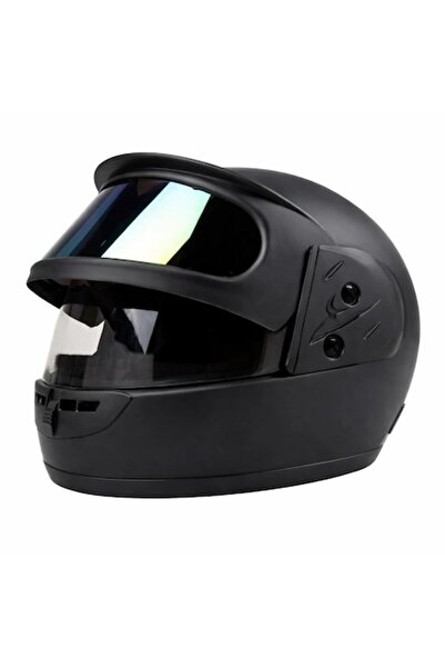 FIXATO Casca moto/scuter Full face unisex, cu Viziera Dubla, FIXATO, marime u...