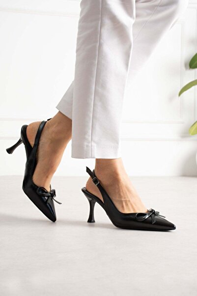 ShoeTek Werisa Women's Heeled Shoes with Back Strap Buckled Stiletto Heel U S...