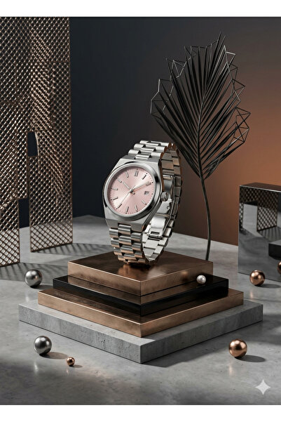 Butik STEEL ROSE EDİTİON LUX PASLANMAZ CELİK TAKVİMLİ KADIN KOL SAATİ