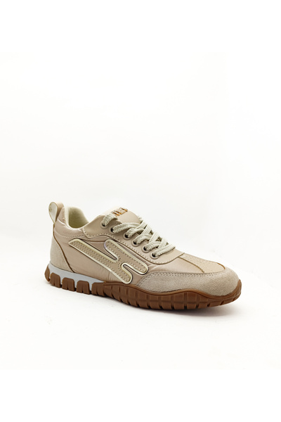 GDT Ayakkabı Nut Color Lace-Up Shoes Size 36-37-38-39-40 Women's Sneakers