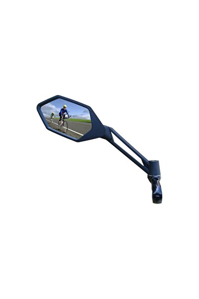 BİKE SKY MEACHOW - ME005-B-L Sol Ayna - Lens:Mavi Geniş Açı, 360° Ayarlı, Reflektörlü, Katlanabilir
