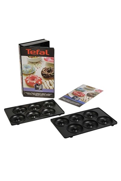 TEFAL Set de 2 farfurii pentru colecția Donuts Snack + carte de rețete
