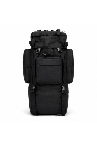 Generic XXL Hiking Backpack, 80L, Waterproof, Black