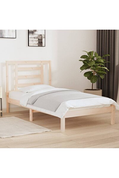 Concept Σκελετός κρεβατιού, 90x200 εκ., μασίφ ξύλο πεύκου