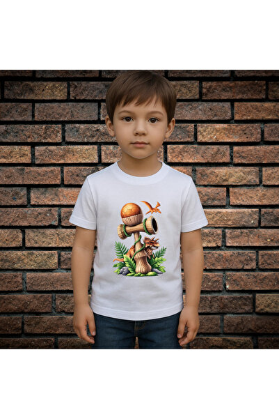 CXO Craft Kids T-Shirt With Printed, KENDAMA 2, Cotton
