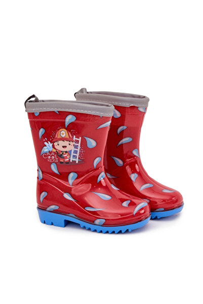 BOTO Children's Wellies Firefighter Red Breezly 24/25