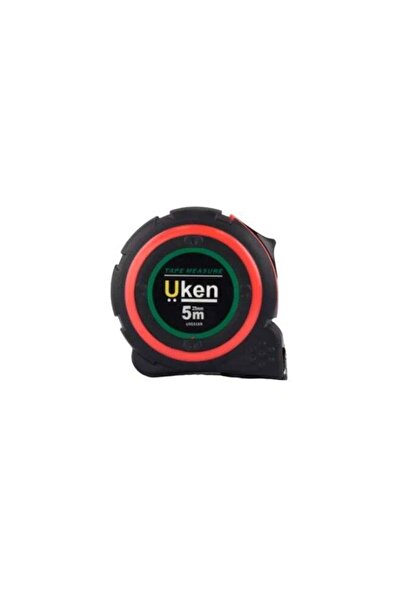 UKEN MEASURING TAPE 5M WITH LOCK RUBBER GRIP