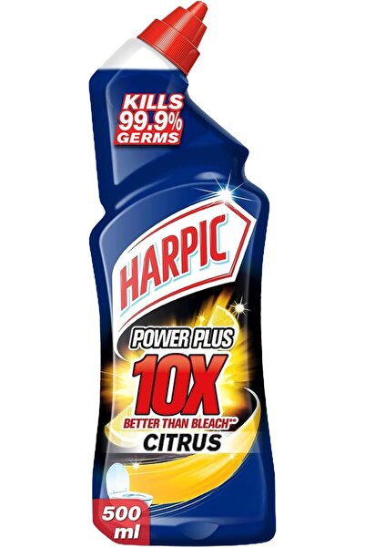 Harpic Power Plus Toilet Cleaner, Citrus Scent, 500ml