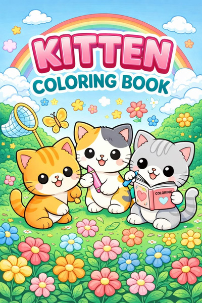 Disney Fun cats coloring book 100 illustrations a4 cardboard covers laminated