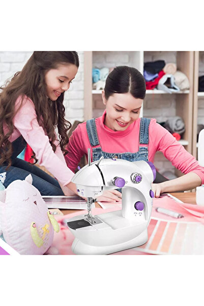 Sumkyle Portable Sewing Machine with Extension Table and Light Mini Handheld ...